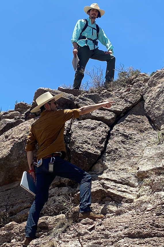 SRSU_Geology_01 Texas Geology Students at SRSU