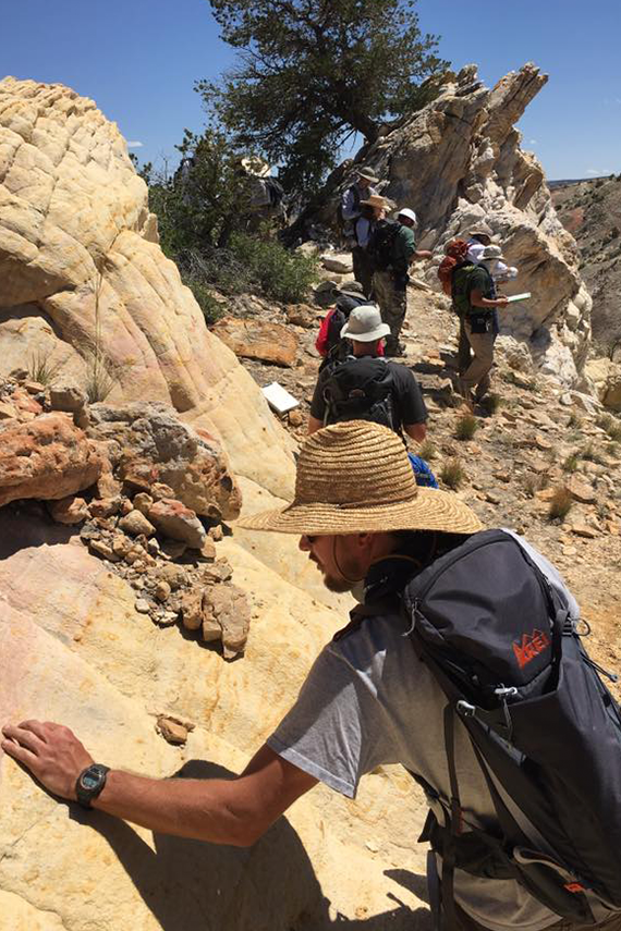 SRSU_Geology_02 Texas Geology Students at SRSU